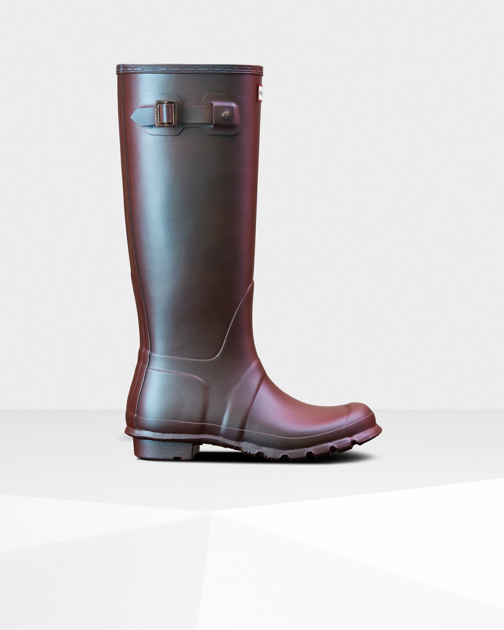 Hunter Original Nebula Tall Rain Boots - Sale Online Womens Blue - KIVEXW043